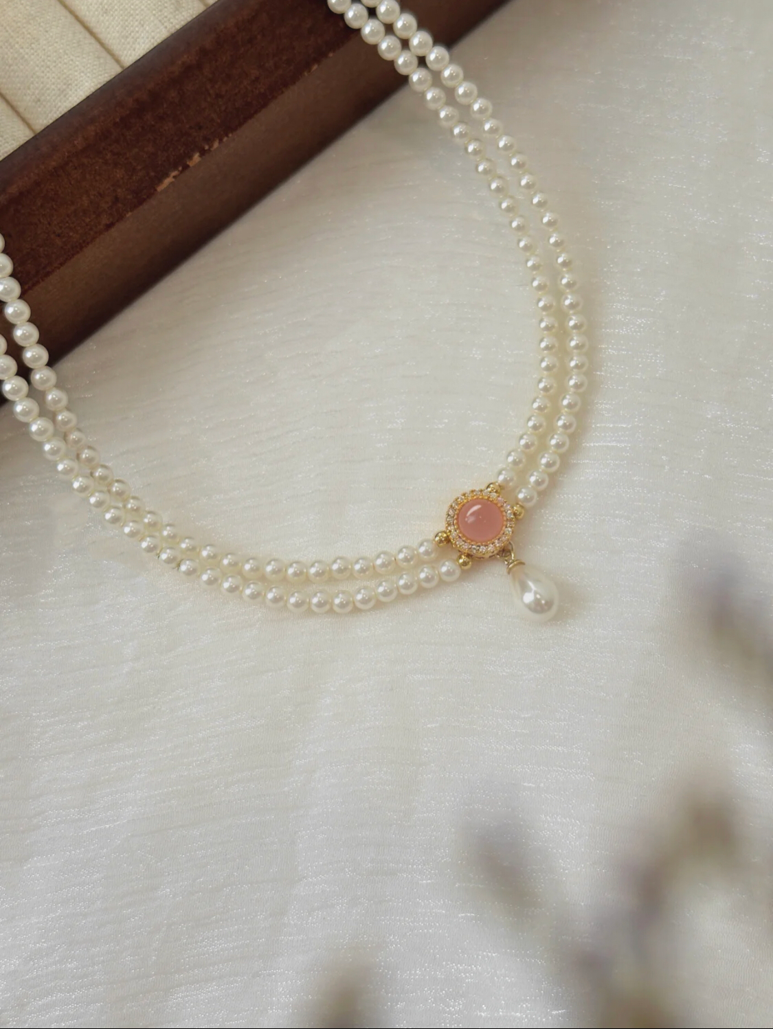 1980'S PINK SECRET NECKLACE