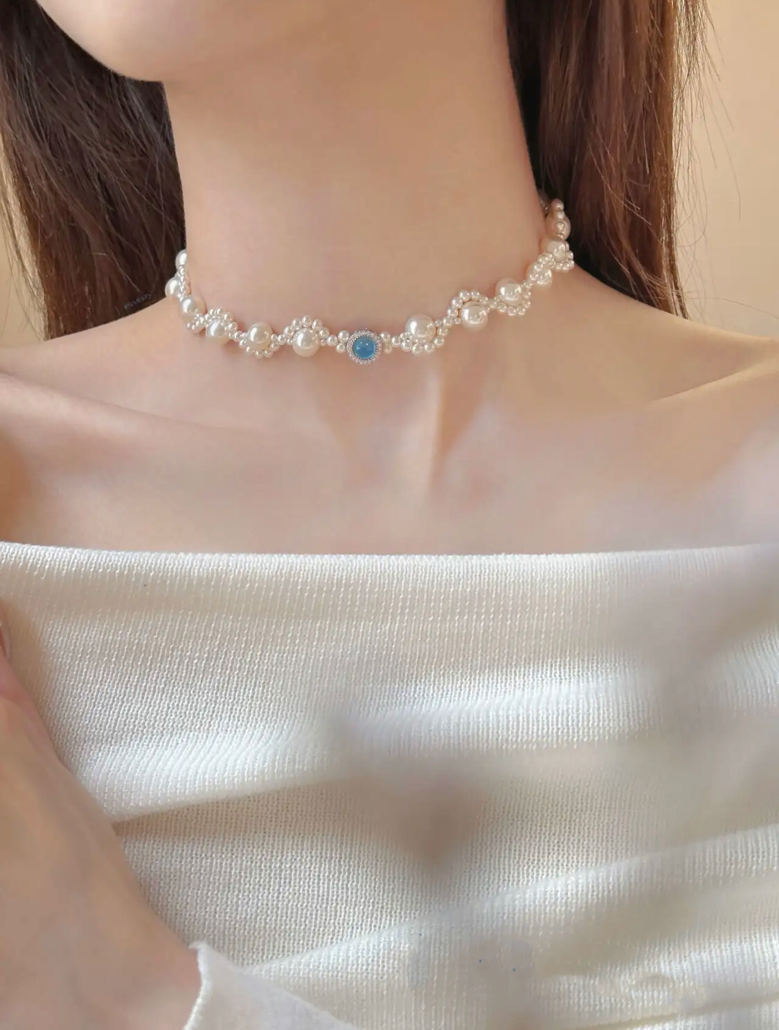 SEA WAVE NECKLACE