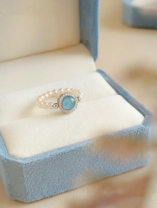 BLUE STAR RING