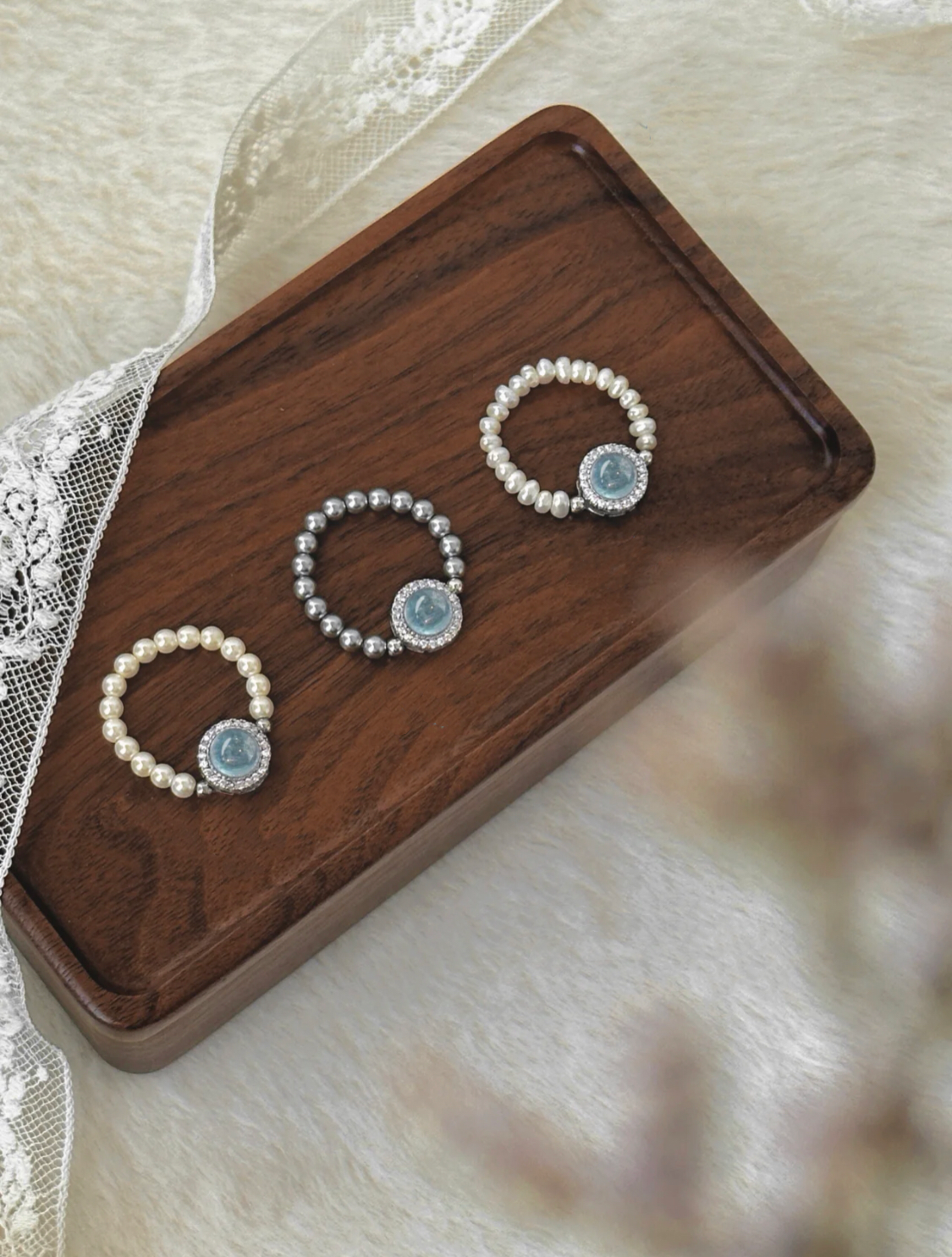 BLUE STAR RING