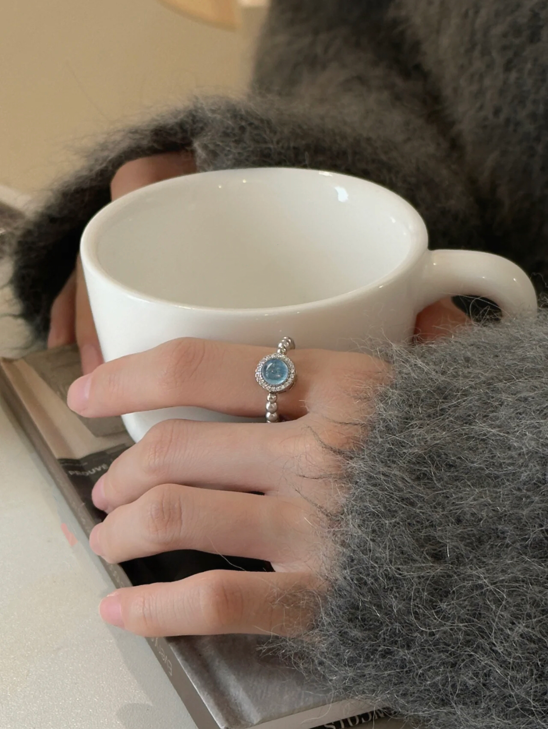 BLUE STAR RING