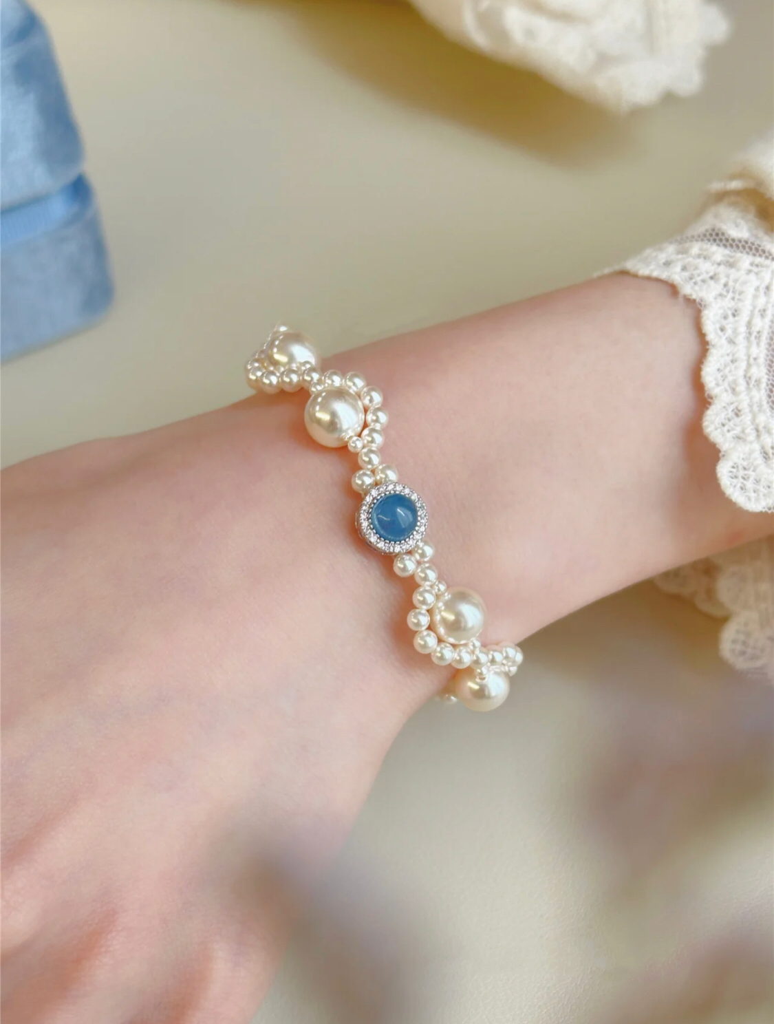 BLUE WAVE BRACELET
