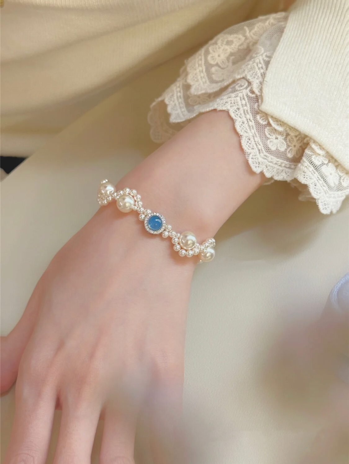 BLUE WAVE BRACELET