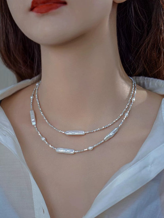 Violet Freshwater Necklace