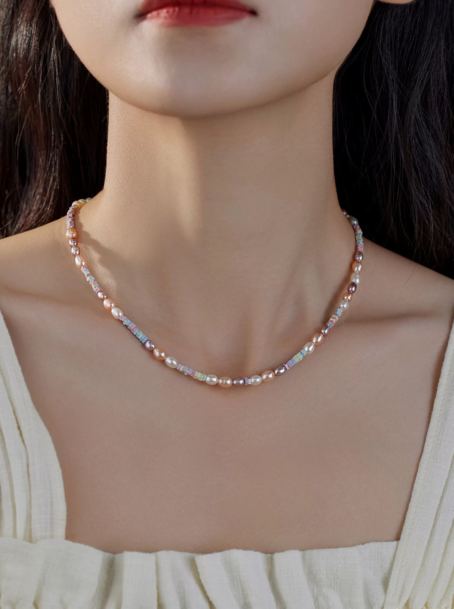 Glided Horizon Necklace