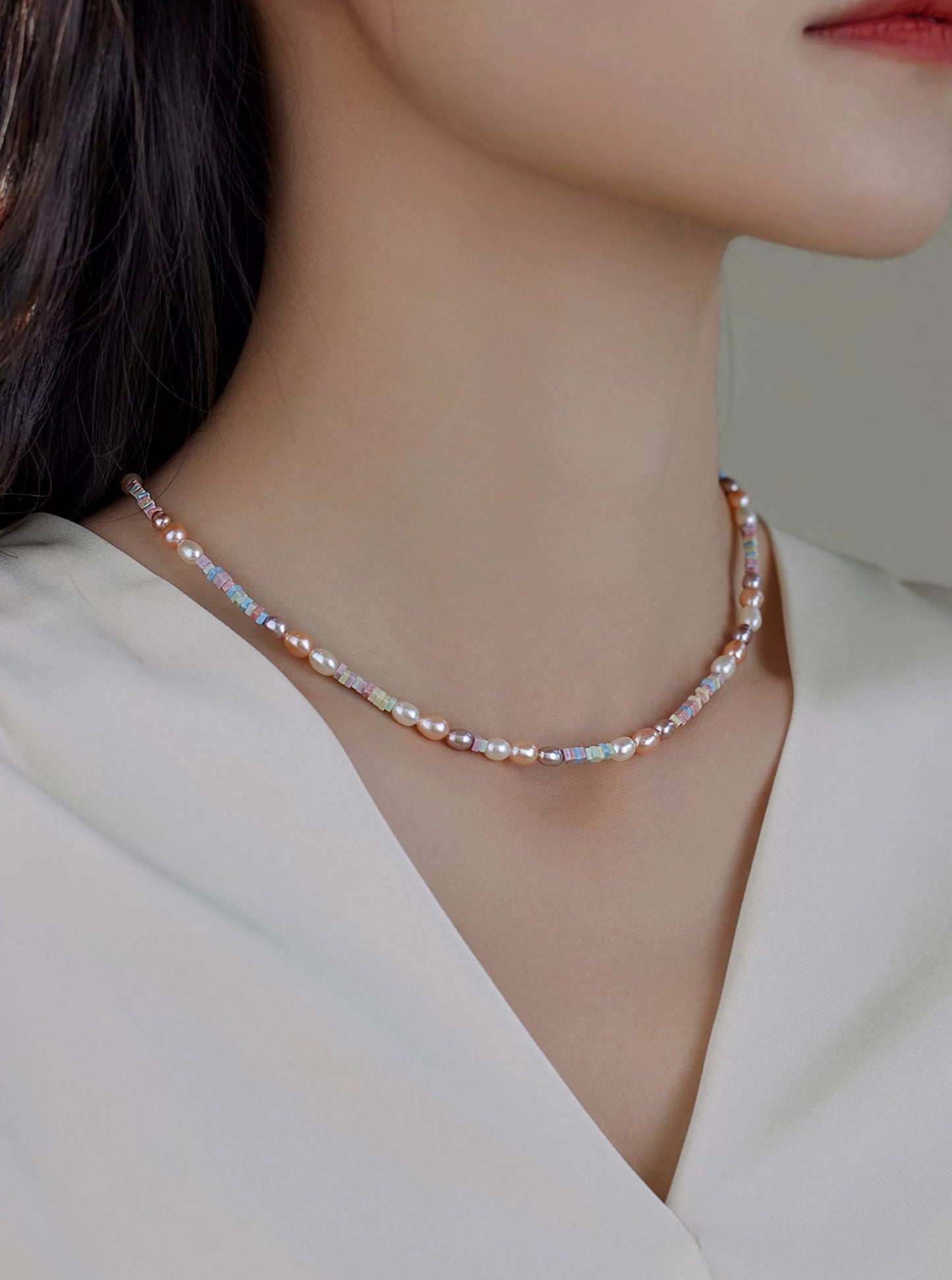 Glided Horizon Necklace