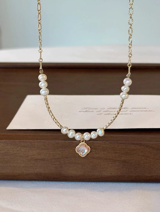 Clouded Reflection Necklace