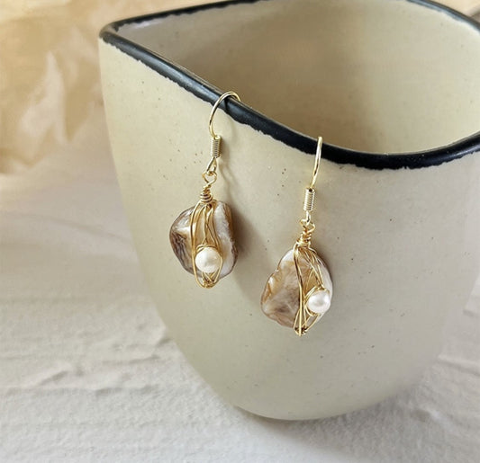 Gossamer Healing Earring