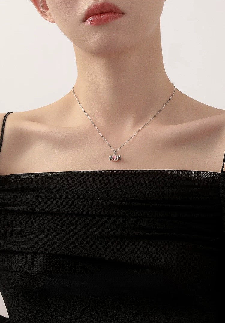 Crystalline Embrace Necklace