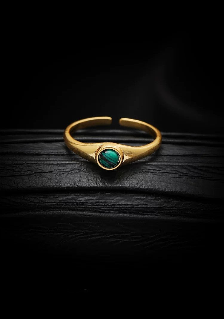 Earthstone Charm Ring