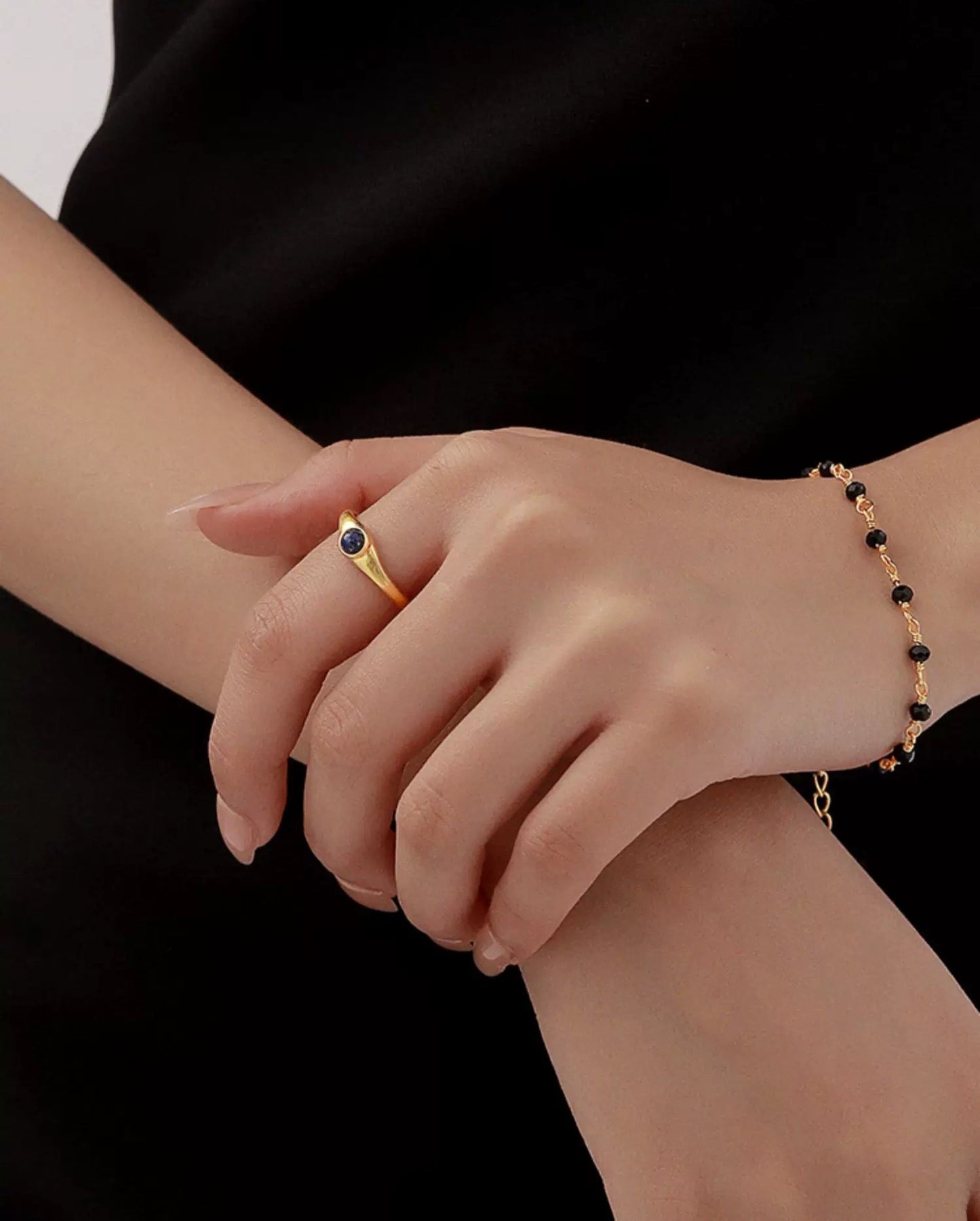 Earthstone Charm Ring