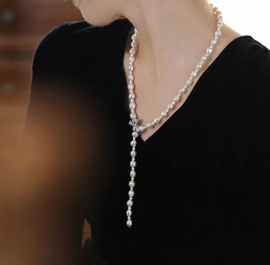 Pearl Solitude Necklace