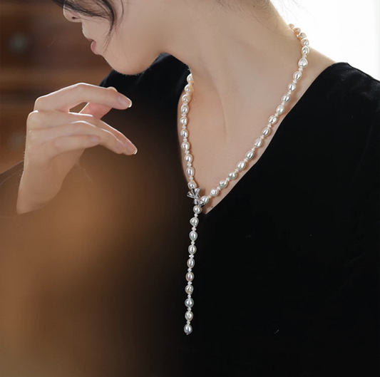 Pearl Solitude Necklace