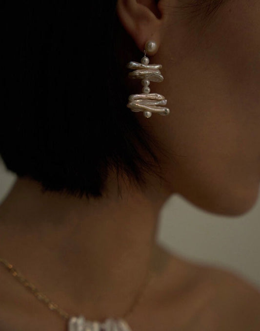Mystic Pearl Earrings