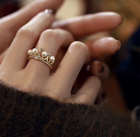 Dazzling Pearl Ring