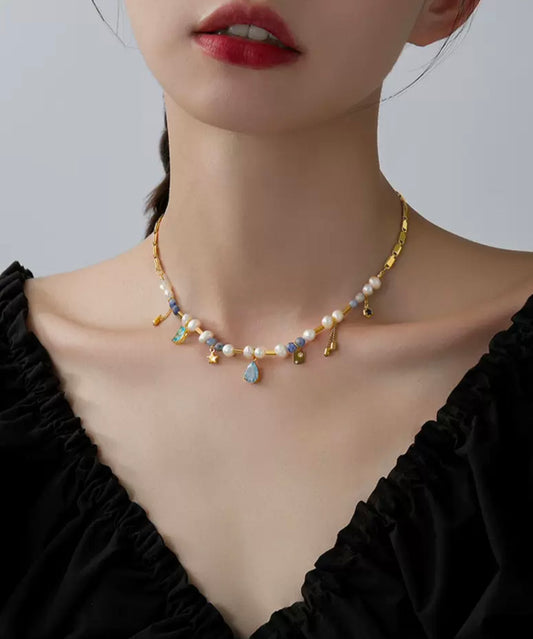 Ocean Breeze Pearl Necklace