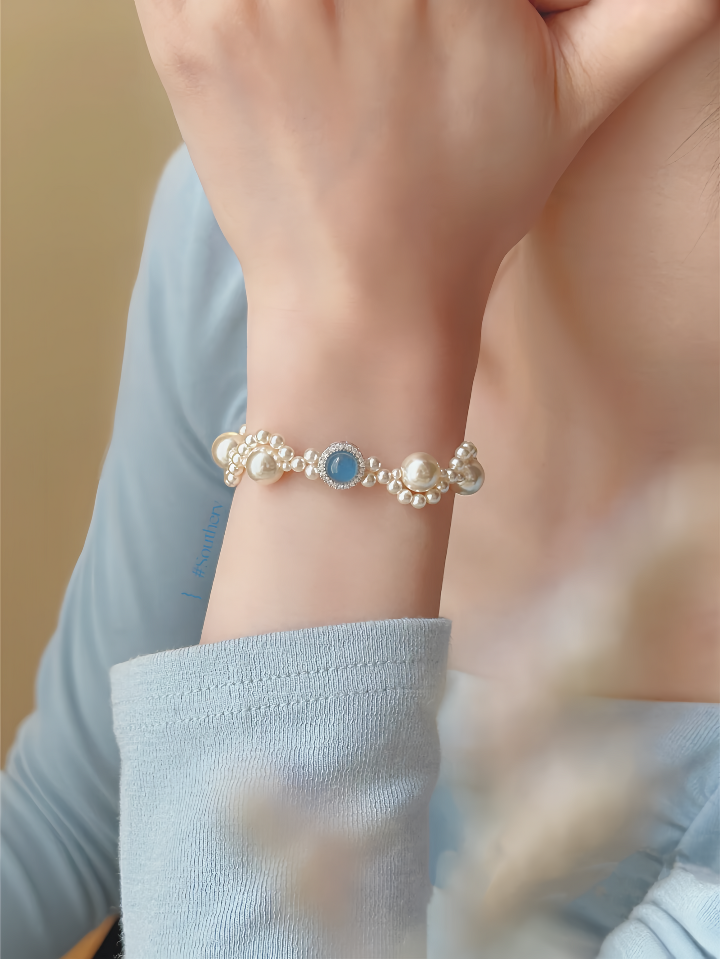 BLUE WAVE BRACELET