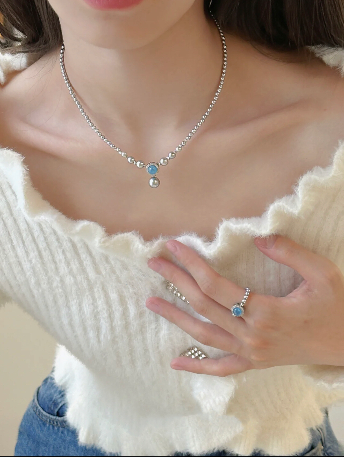 COLLIER LARME D'OCÉAN