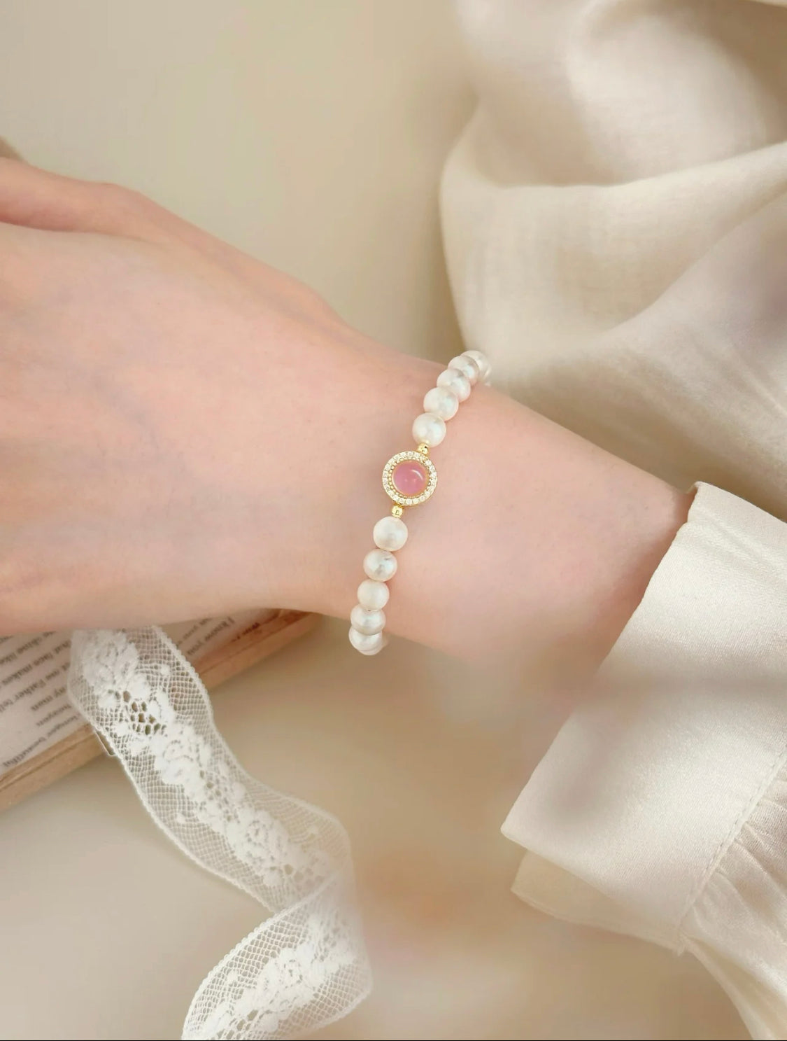 BRACELET ROSE SUMMER VIBE