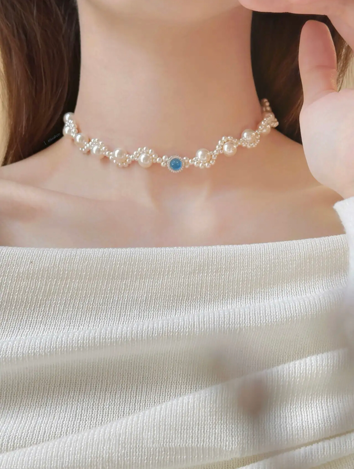 SEA WAVE NECKLACE