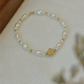 Gold Rose Bracelet