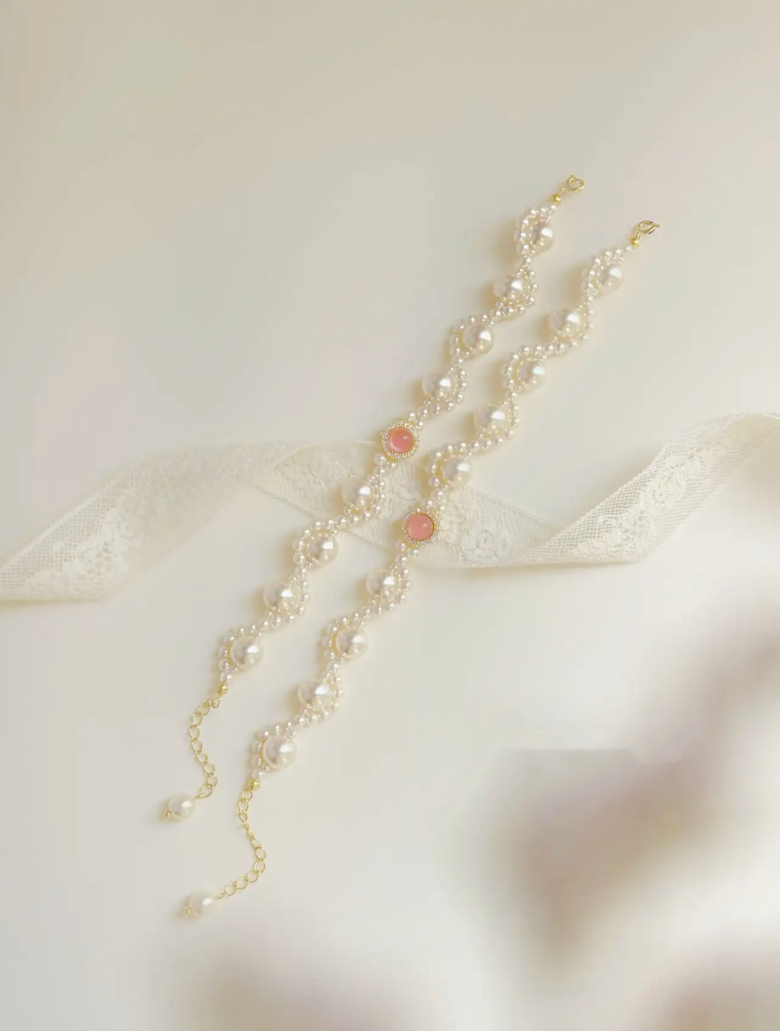 BRACELET VAGUE ROSE