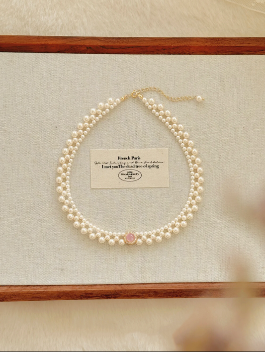 PINK BALLET DREAM NECKLACE