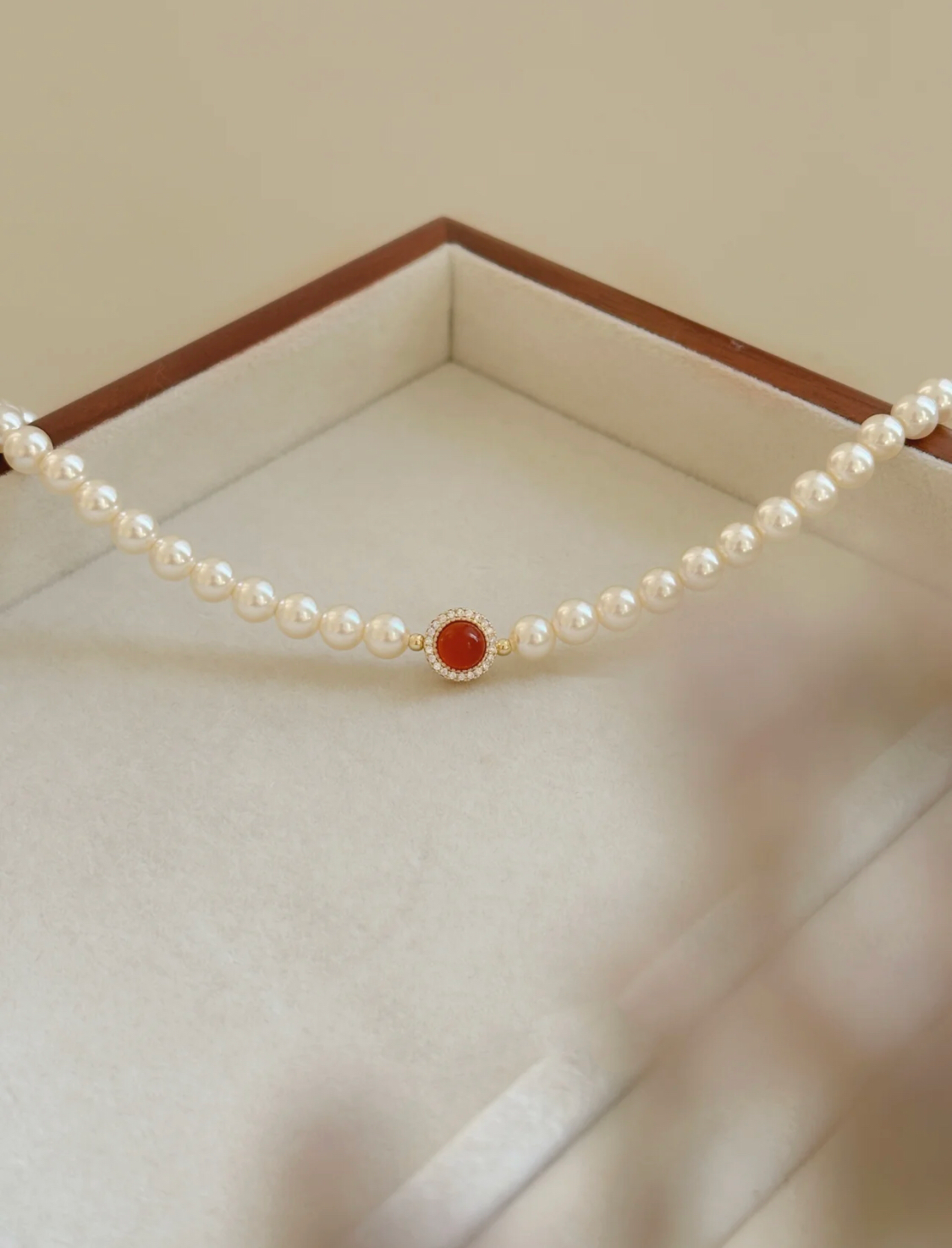 COLLIER SÉRÉNADE RUBIS