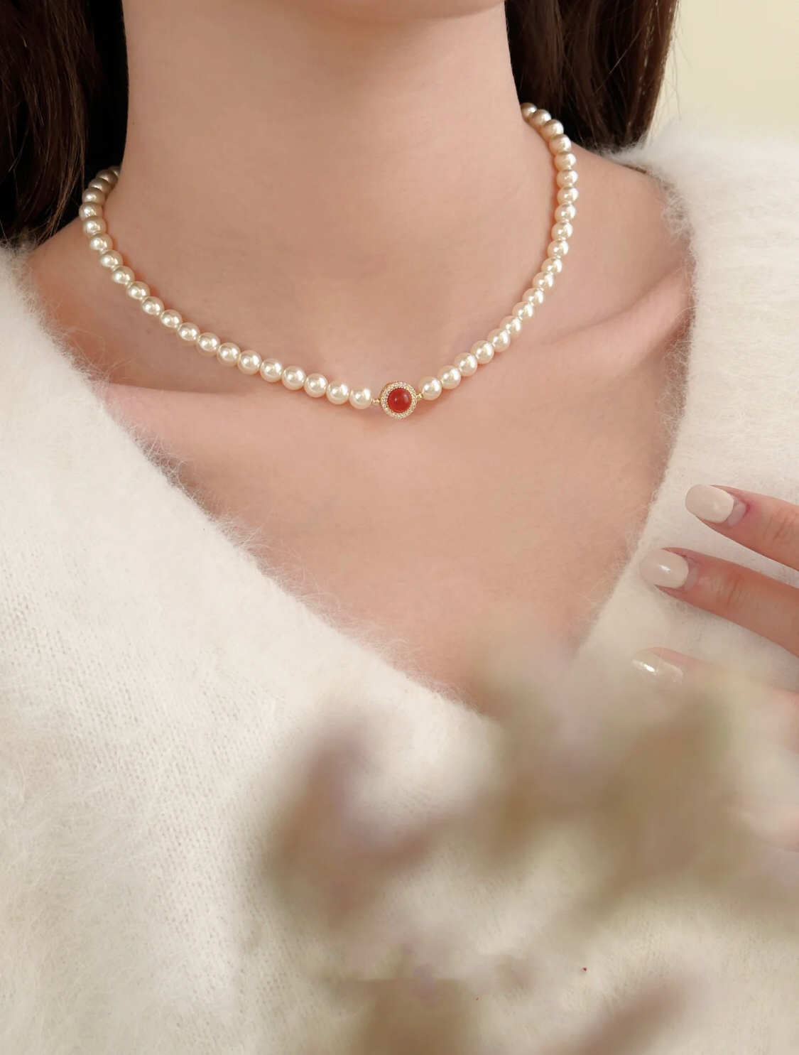 COLLIER SÉRÉNADE RUBIS