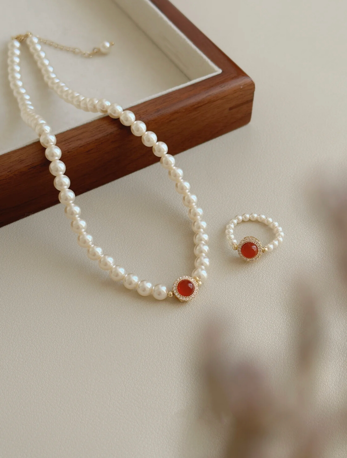 COLLIER SÉRÉNADE RUBIS