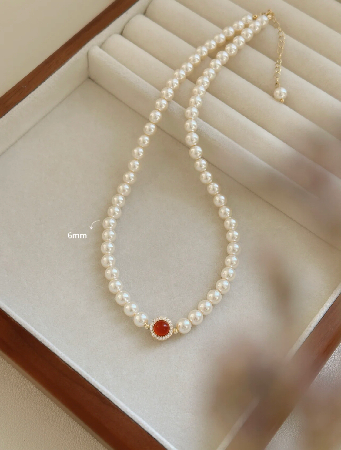 COLLIER SÉRÉNADE RUBIS