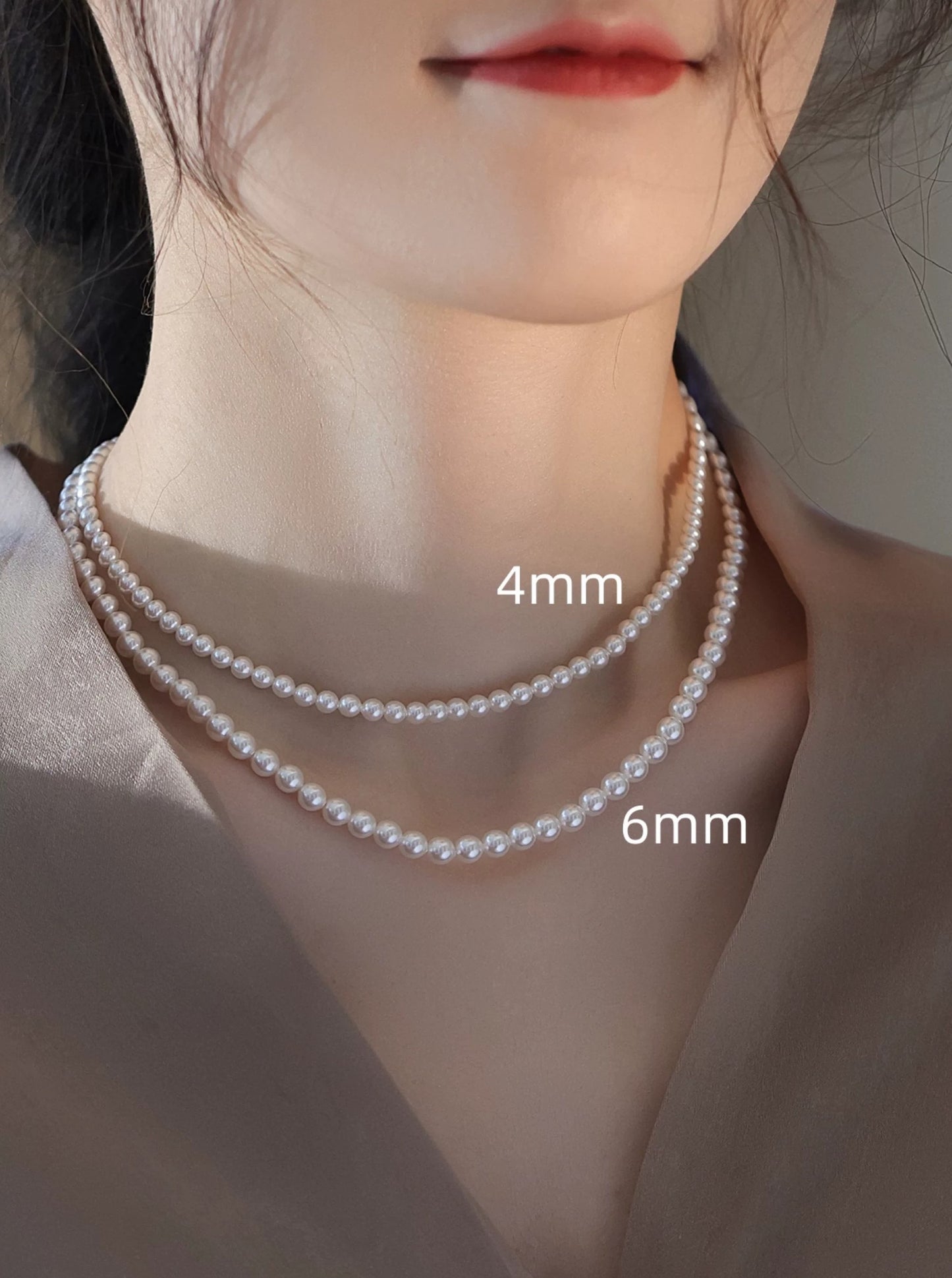 COLLIER DE PERLES LUMINEUSES
