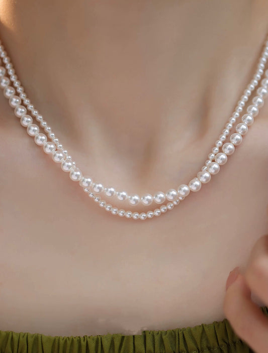 COLLIER DE PERLES LUMINEUSES