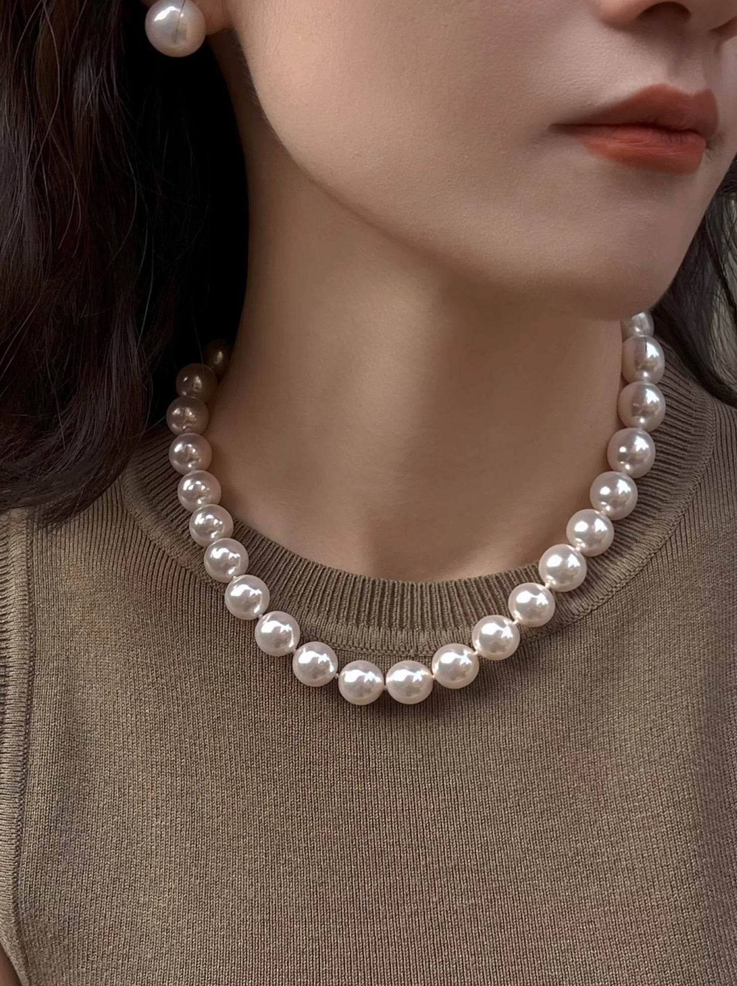 COLLIER DE POUPÉE DE PERLES