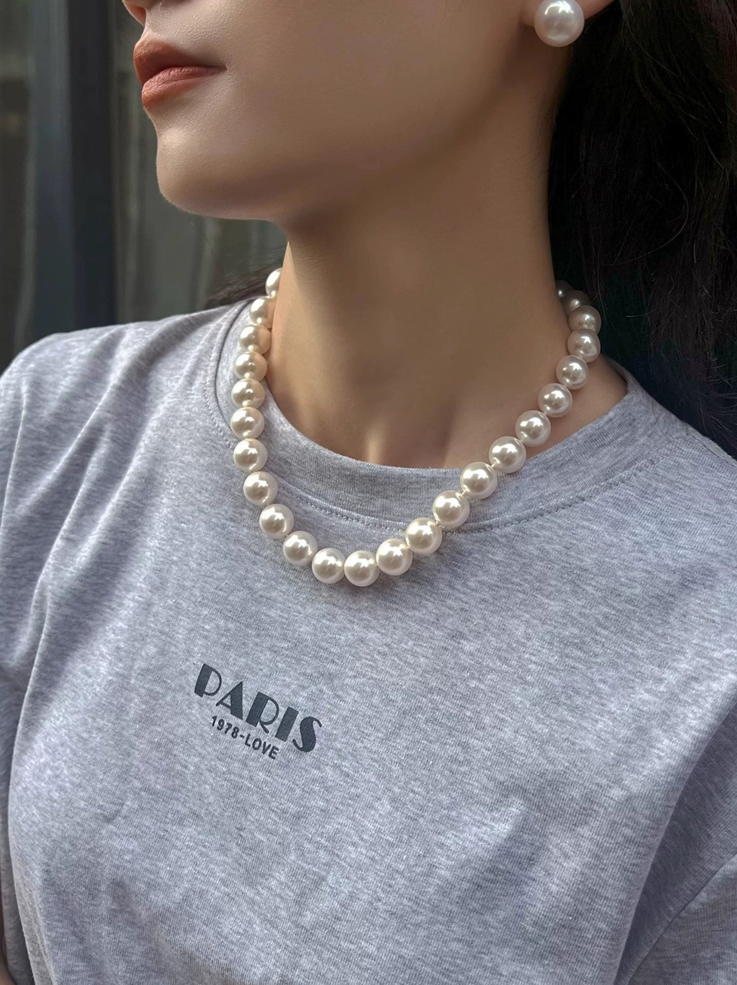 COLLIER DE POUPÉE DE PERLES