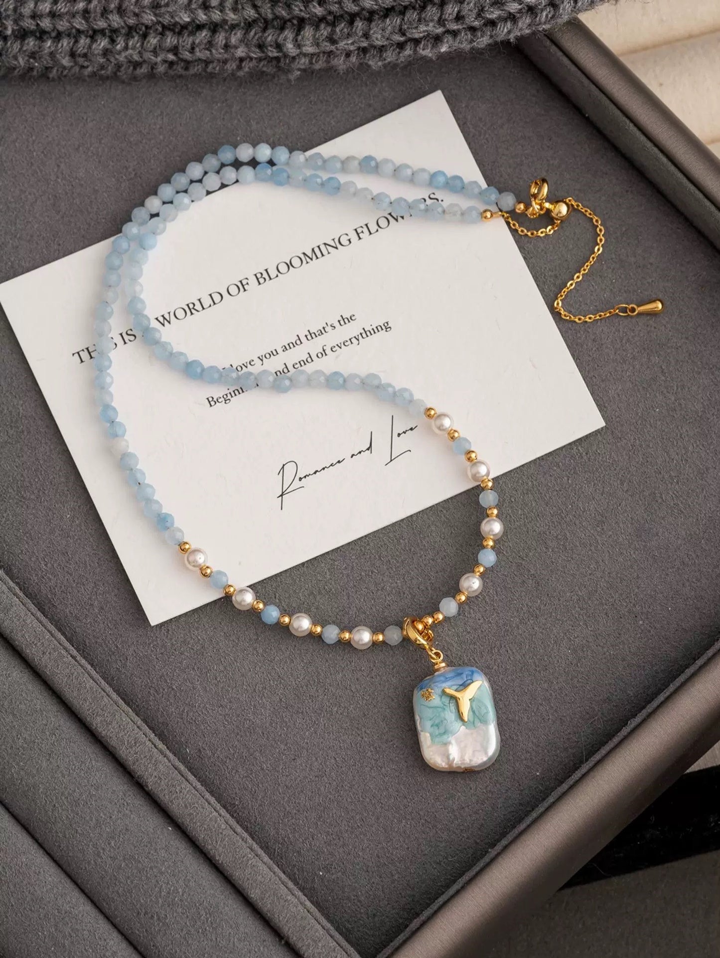 COLLIER HISTOIRE DE L'OCÉAN