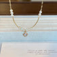 Clouded Reflection Necklace