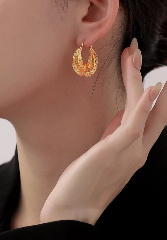 Boucles d'oreilles de luxe Blossom
