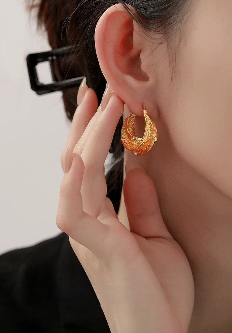 Boucles d'oreilles de luxe Blossom