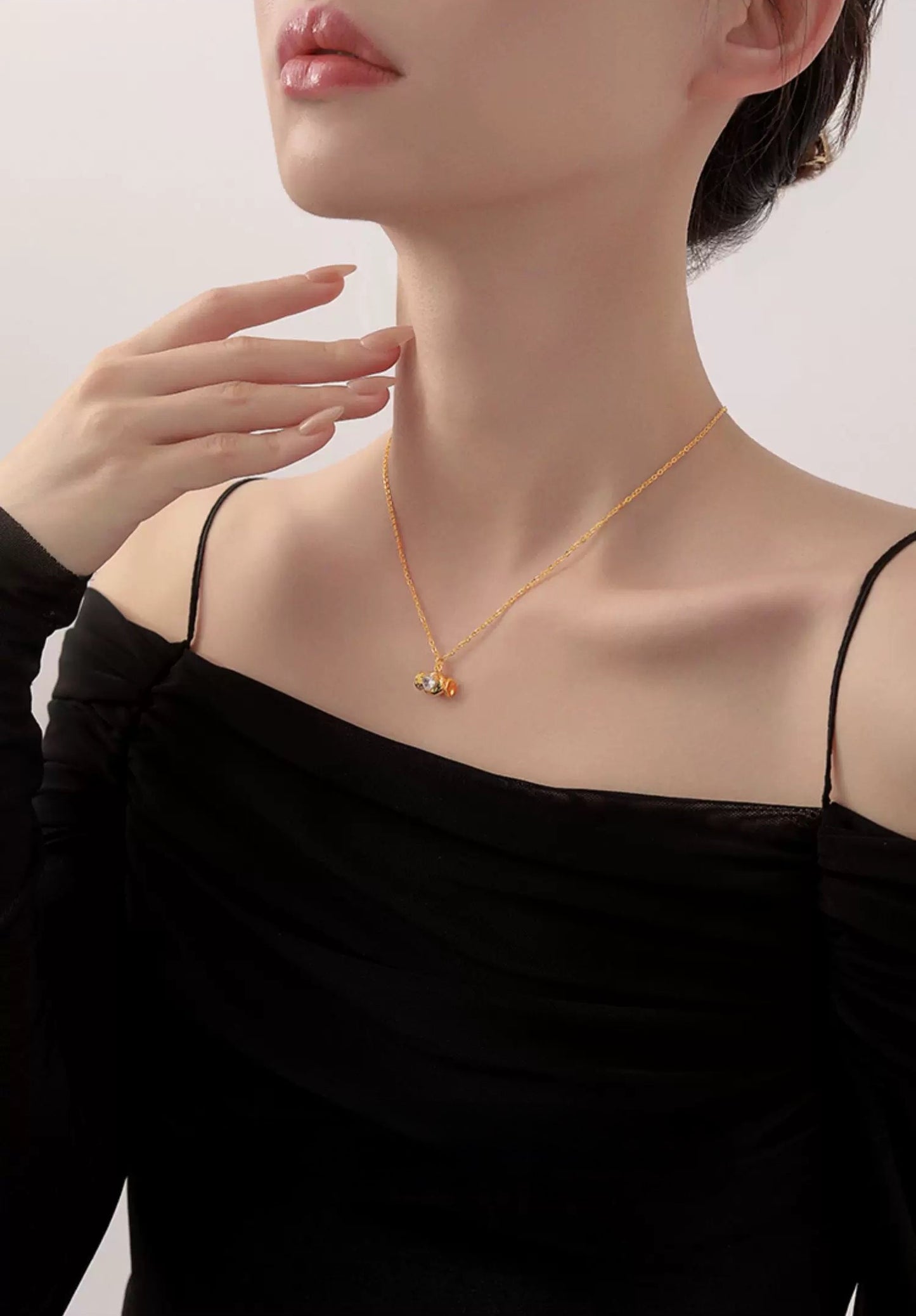 Crystalline Embrace Necklace