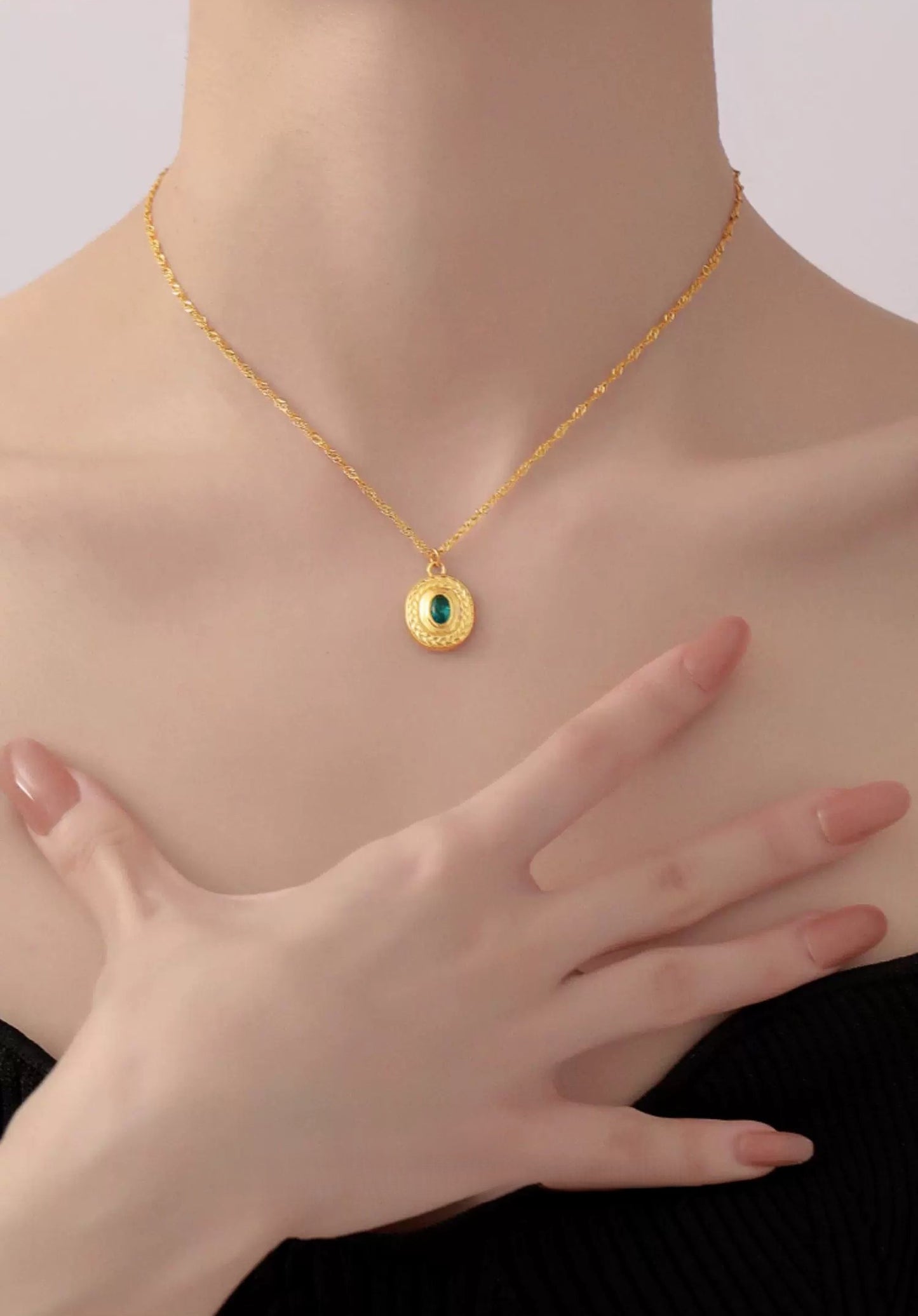 Luminous Edge Necklace