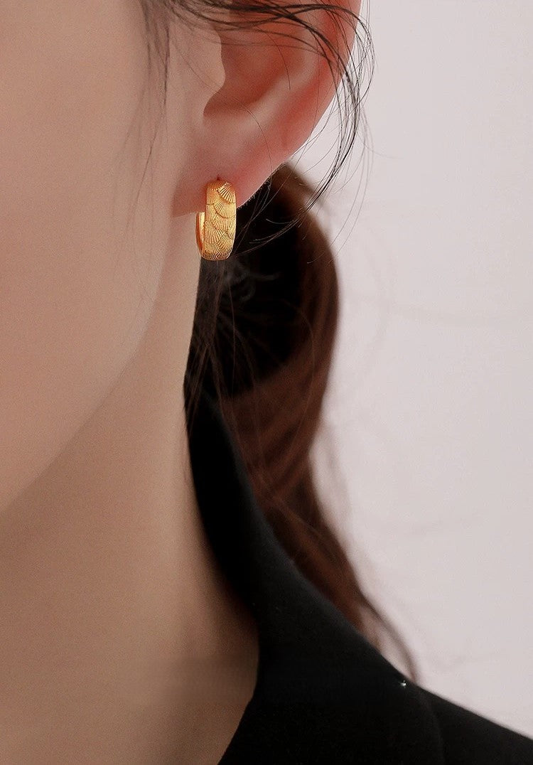 Boucles d'oreilles Braise Radieuse