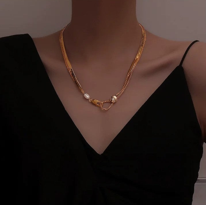 Gold Phoenix Necklace