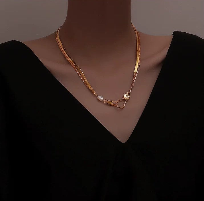 Gold Phoenix Necklace