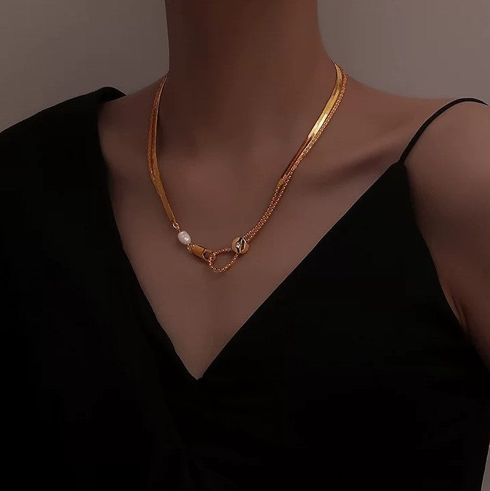 Gold Phoenix Necklace