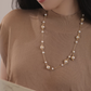Pearl Silhouette Necklace