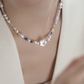 Ochre Pearl Necklace