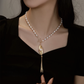 Maroon Grace Necklace
