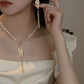 Maroon Grace Necklace