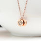 Pet Portrait & Handwriting Disc Necklace